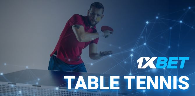 Profitable bet on table tennis in live mode